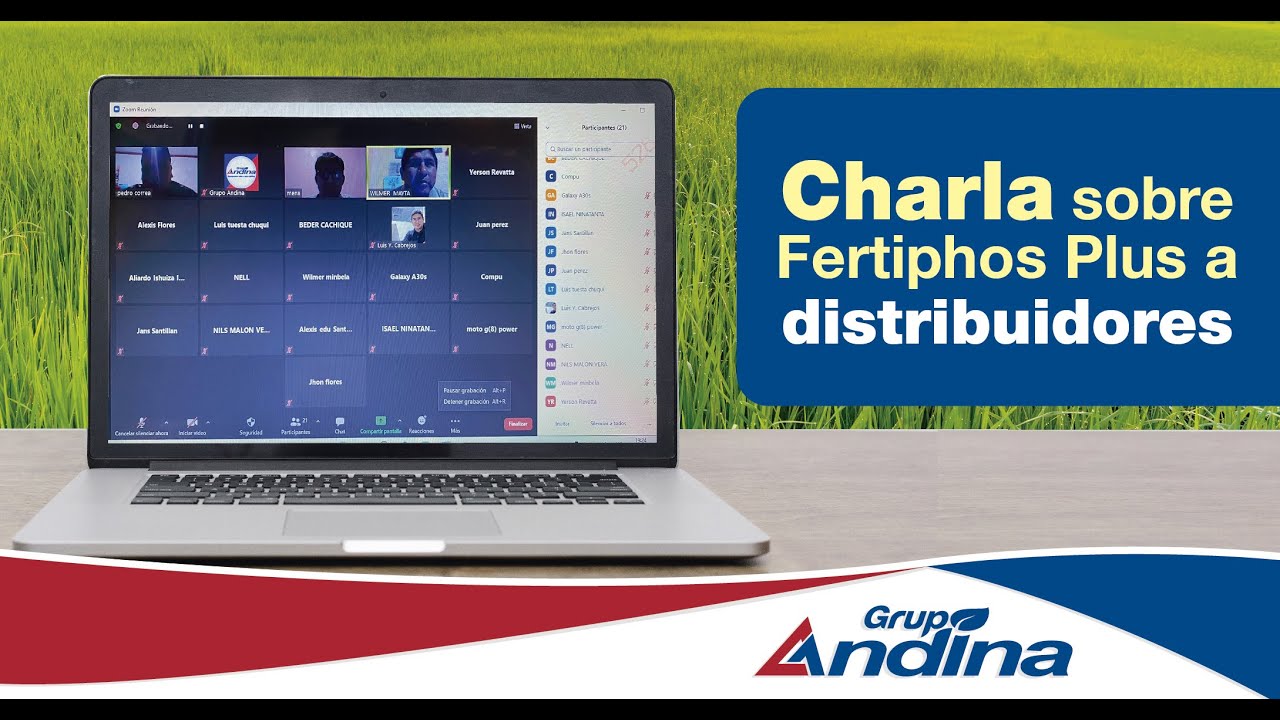 Charla sobre nuestro fertilizante Fertiphos plus en el cultivo de arroz