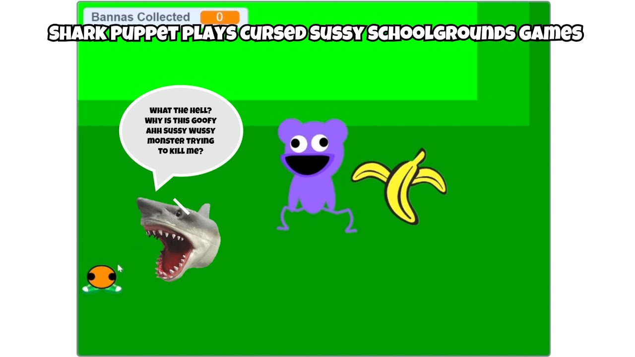 Фильм SB: Акула-кукла играет в «Проклятые школьные игры»!