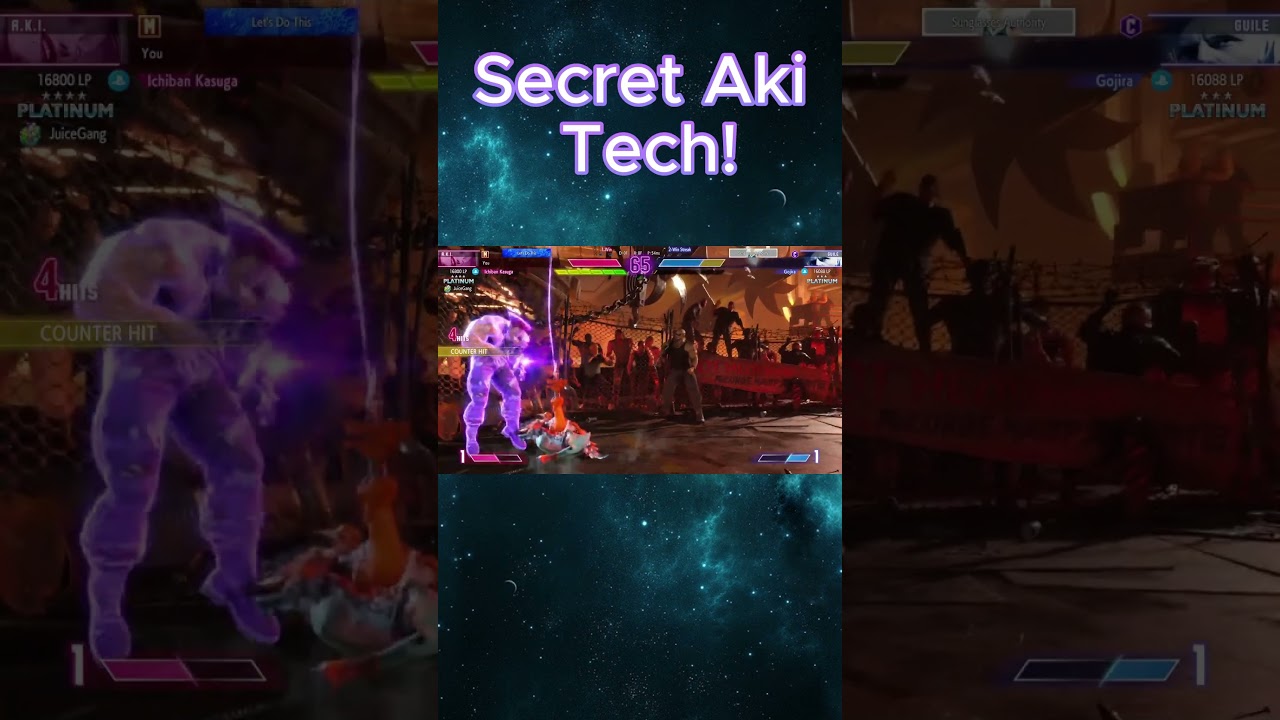 Secret Aki Tech You SHOULD Do! Street Fighter 6