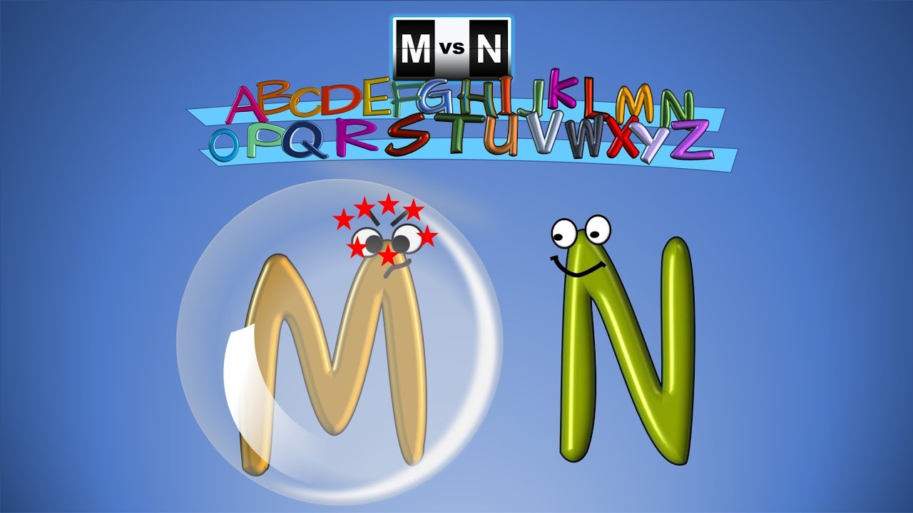Алфавит | Битва букв | M против N | Мне очень интересно, кто победит 😊