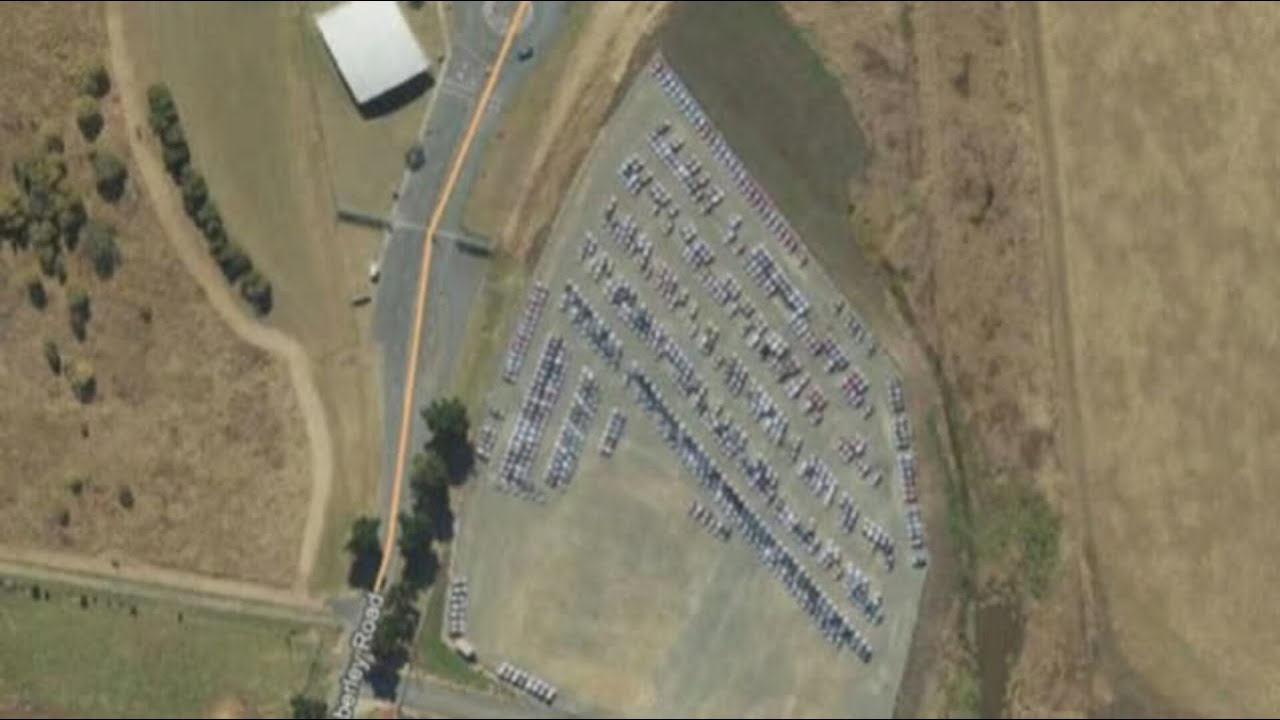 Hundreds of Chinese EVs parked next to Australia&rsquo;s largest RAAF base