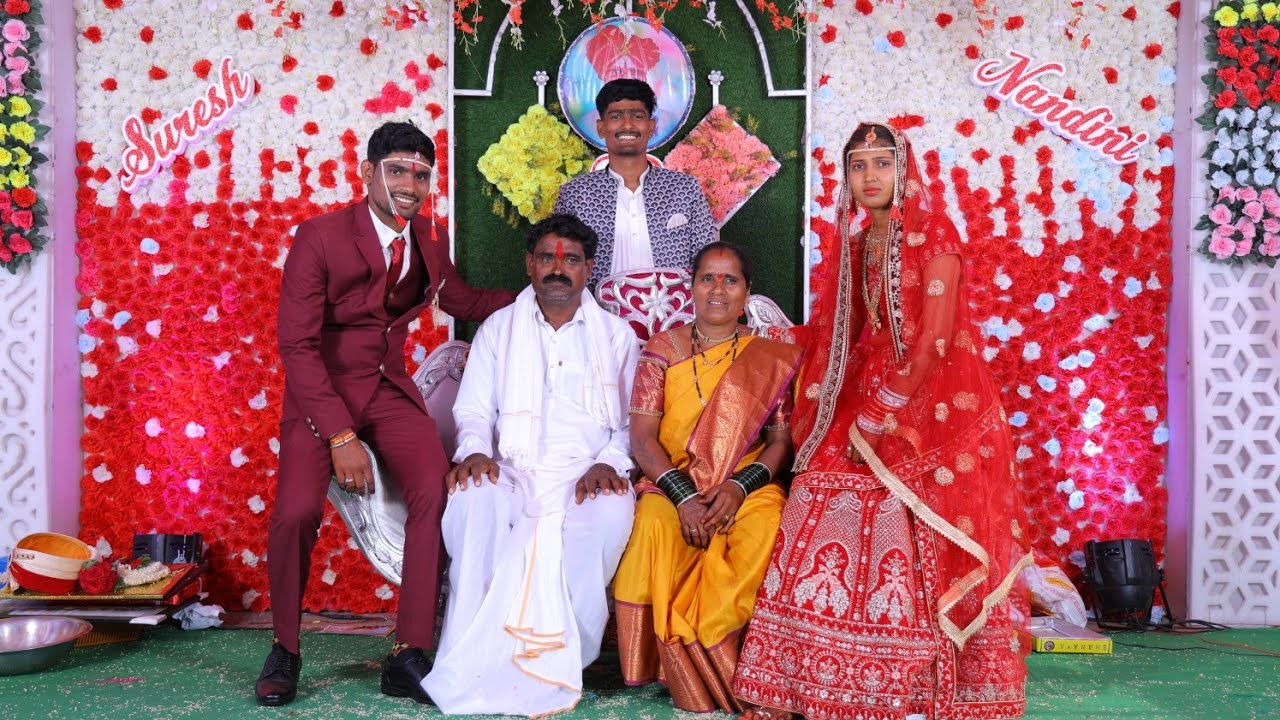 Suresh weds Nandini wedding ceremony 24/03/2025 Ramteerth tq chittapur 