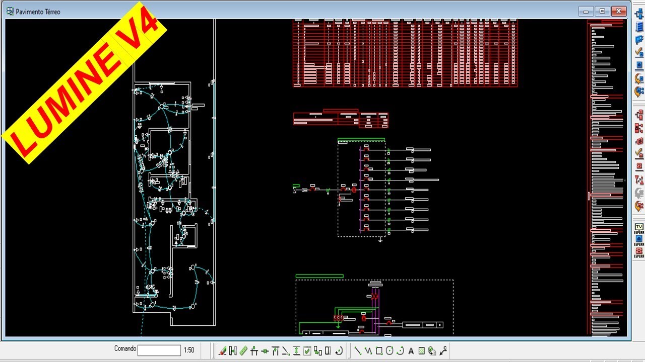 AULA 09 - MINI CURSO LUMINE V4 - DIAGRAMAS, LEGENDAS E LISTA DE MATERIAIS