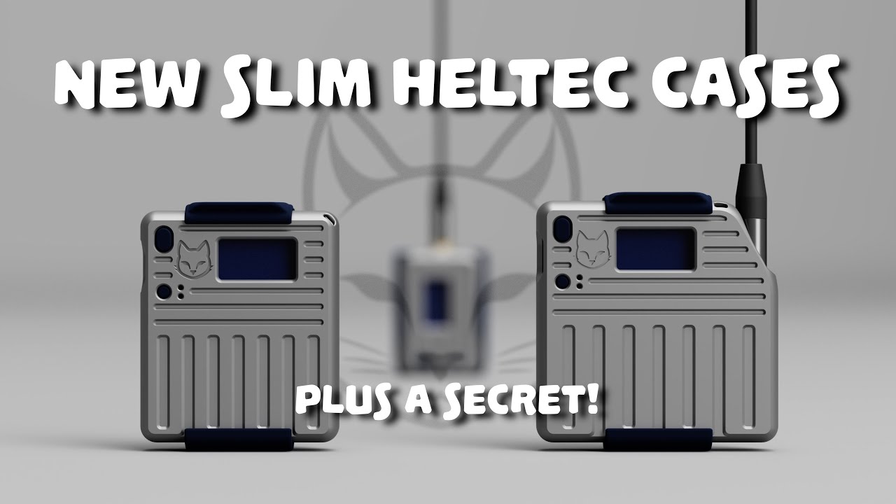 More 3D Printed Heltec V3 (and T114) cases from Alley Cat