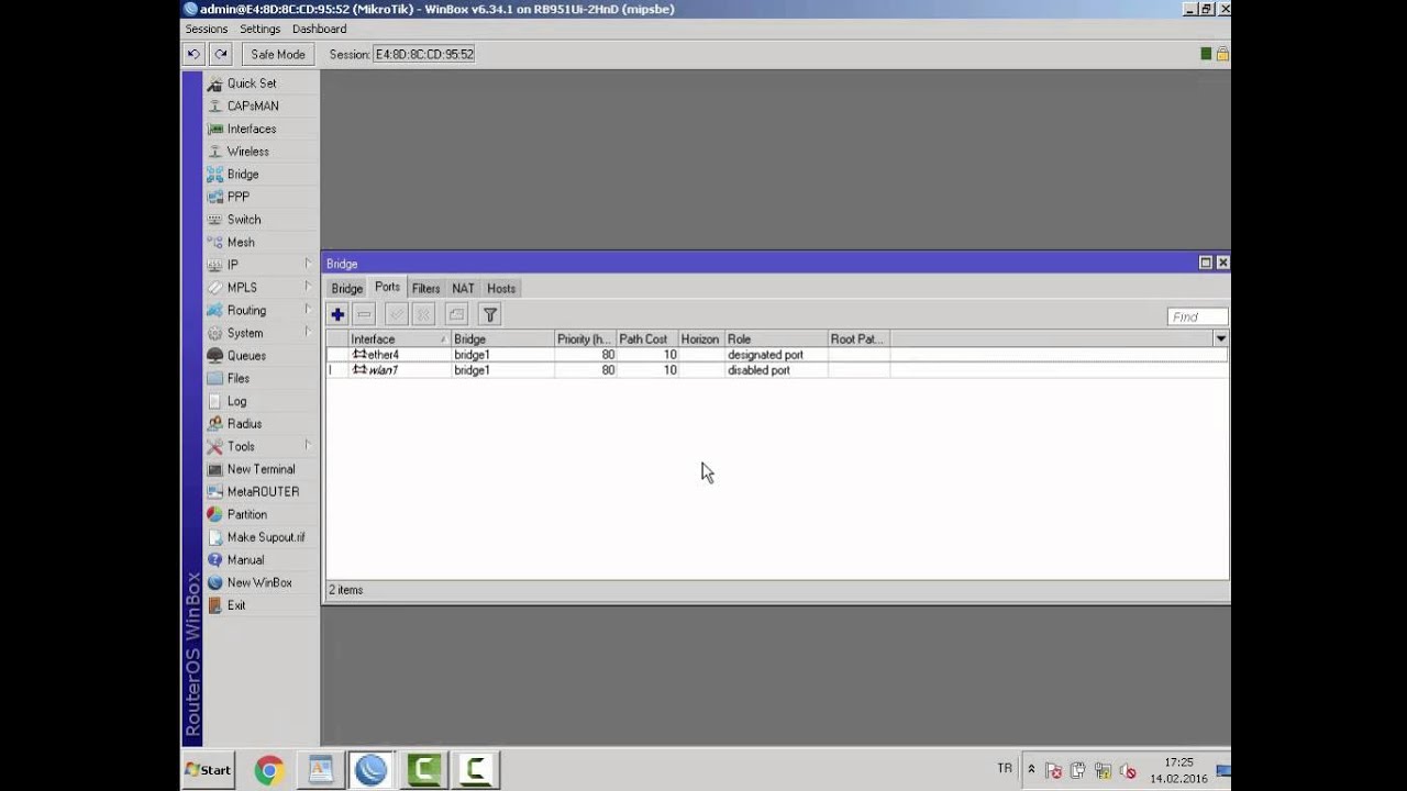 MikroTik Ders 3 (Access Point Kurulumu ve Bridge )