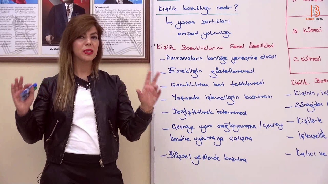 29)PDR/ Kişilik Bozuklukları - I - Ayşegül ALDEMİR (2018)