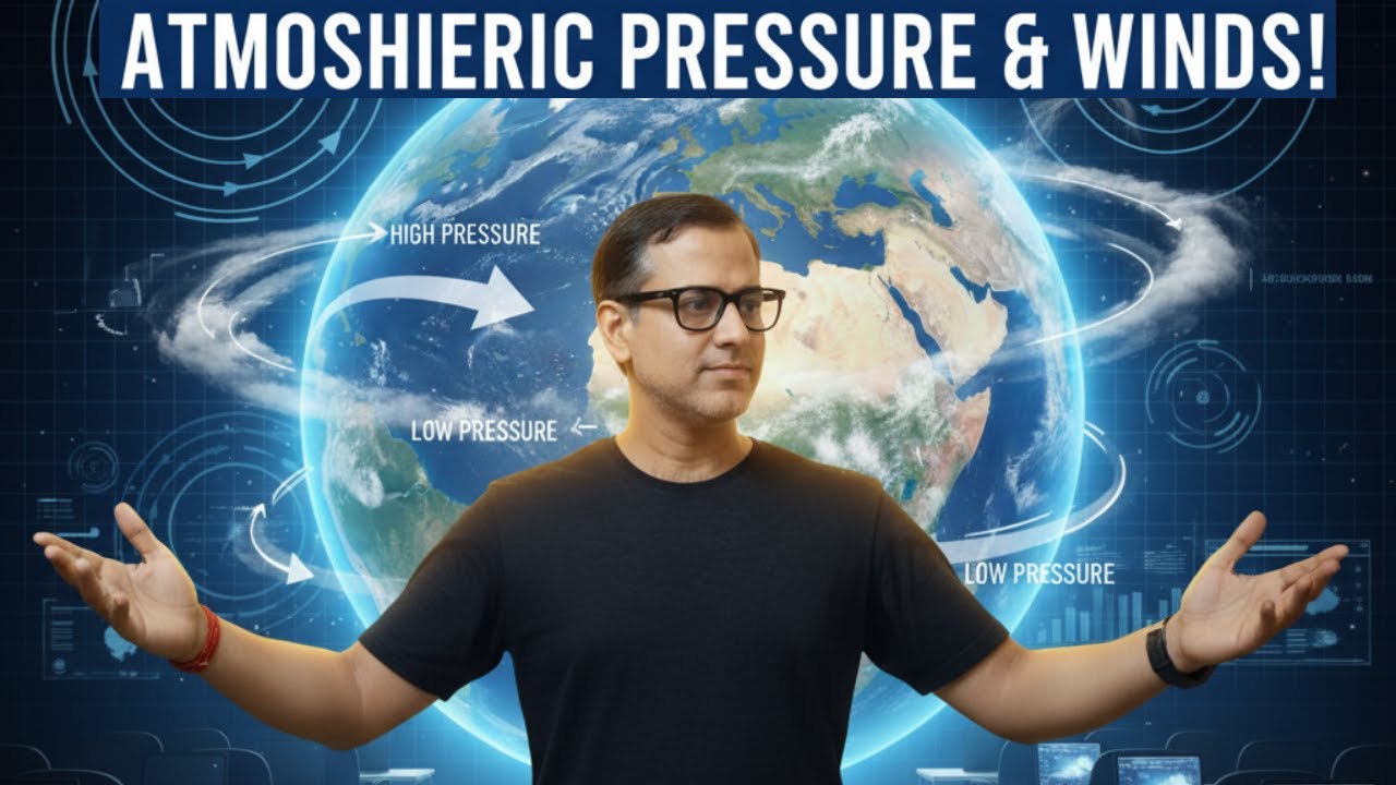 Atmospheric Pressure and Winds | ICSE Class 9 | Atmosphere Class 9 ICSE | @sirtarunrupani