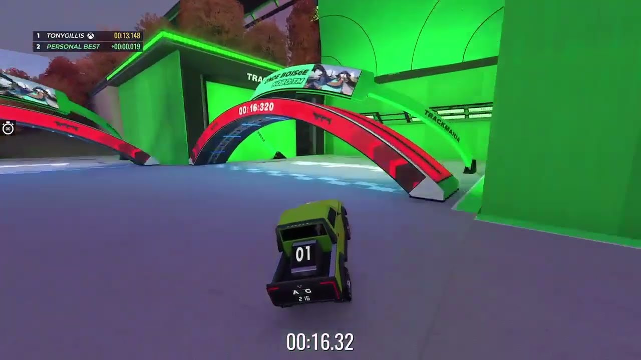 Trackmania - Weekly Shorts - Week 90 - Map 447 - Pulse in 16.493