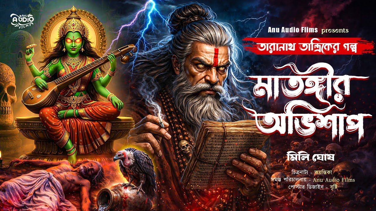 তারানাথ তান্ত্রিকের গল্প - মাতঙ্গীর অভিশাপ | TARANATH TANTRIK | Bengali Horror Audio Story