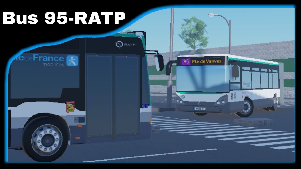 Ligne 95 | Bus 95 - RATP | Citelis 18 RATP | Roblox