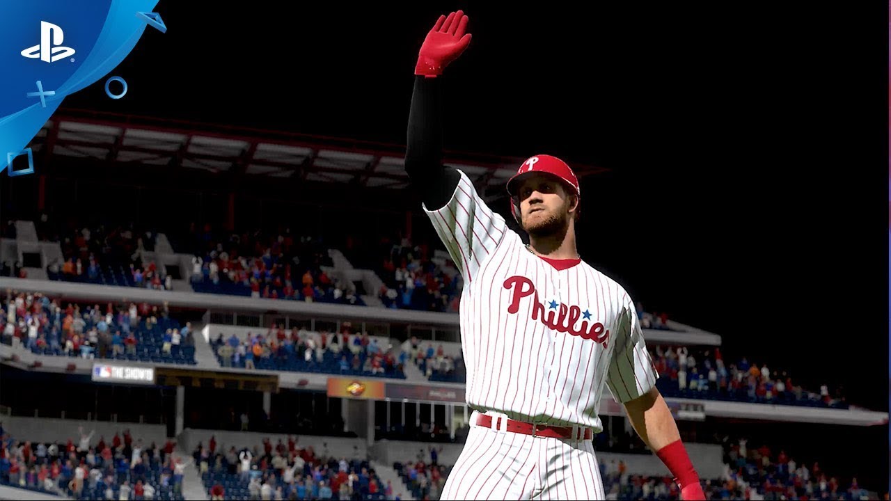 MLB The Show 19 &ndash; Bryce Harper Phillies Team Announcement Trailer | PS4