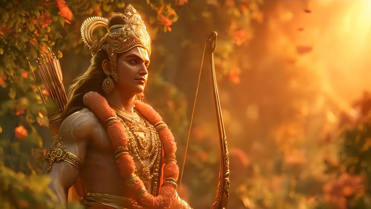 ✨ श्रीराम – The Eternal Light of Dharma ✨