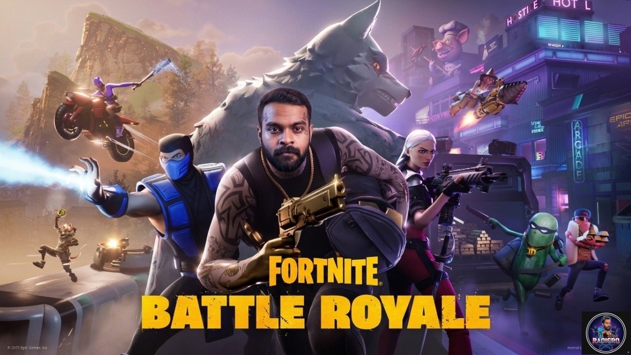 Unstoppable Fortnite Gameplay – Non Stop Eliminations! 💀 #radigro  #fortnite #fortniteindia