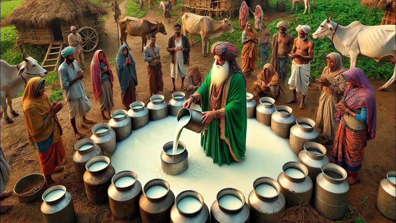 Yahudiyon Ky Gaao M Allah wale ka Injaam | Allah Wale Hazrat Sahb | Stori Taime