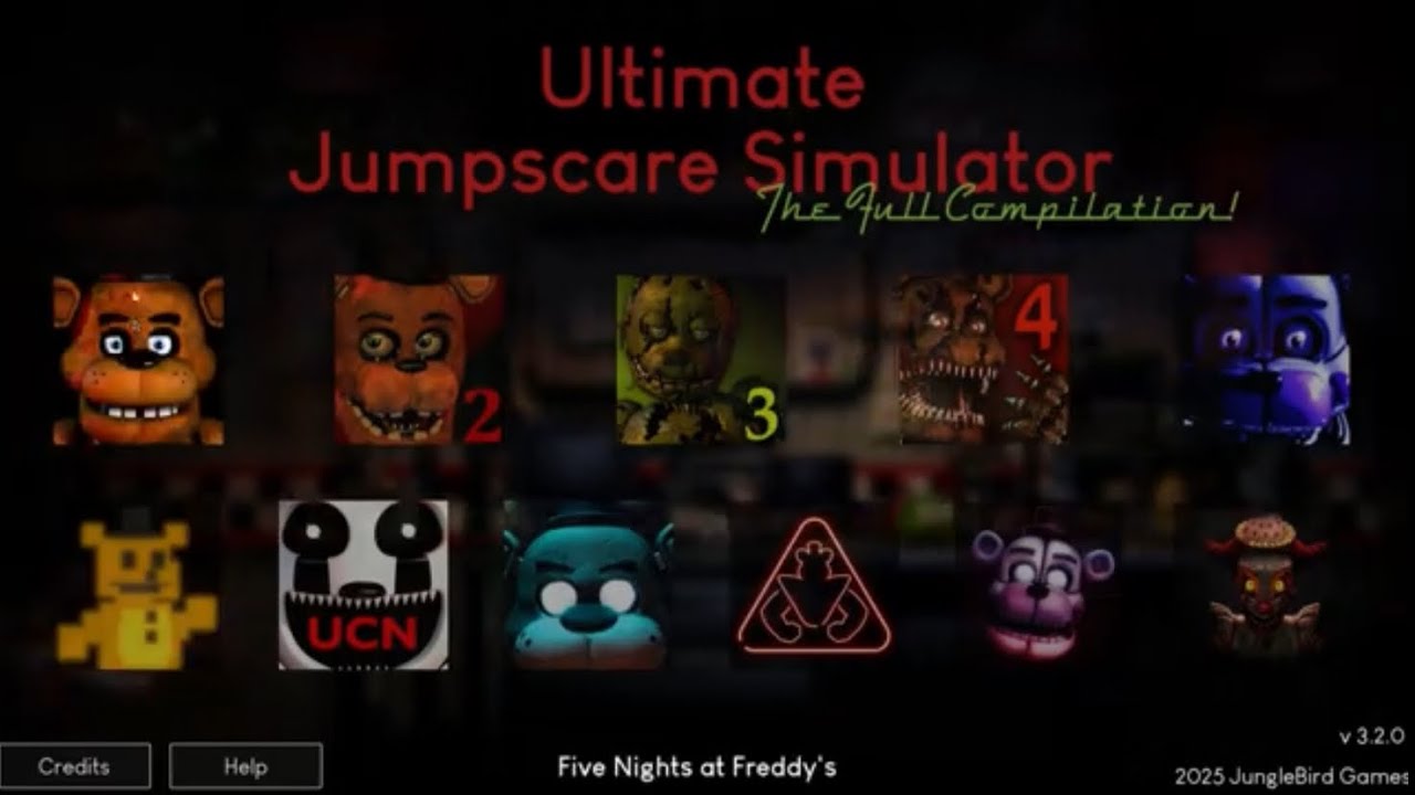 FNAF 1-11 ALL JUMPSCARES - Ultimate Jumpscare Simulator
