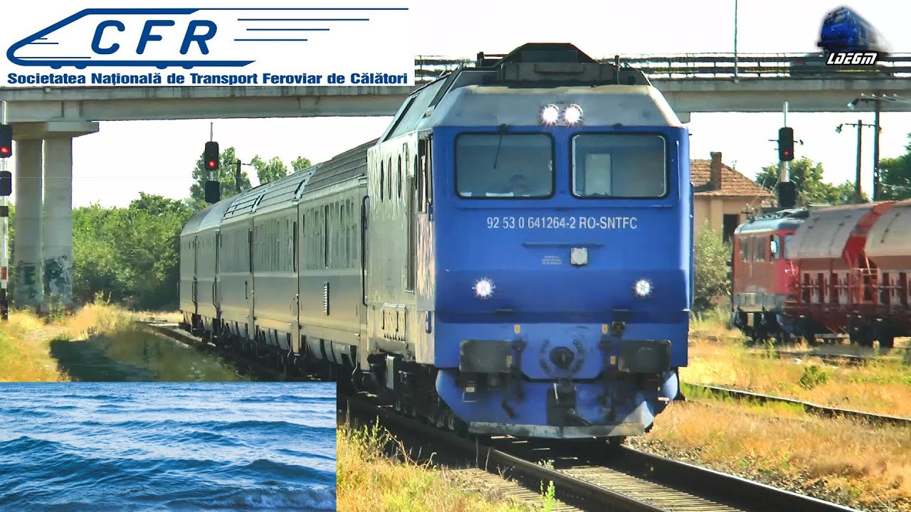 Trenul Estival Mangalia-Satu Mare-Mangalia Summer Train in Gara Satu Mare Station -  07 July 2022