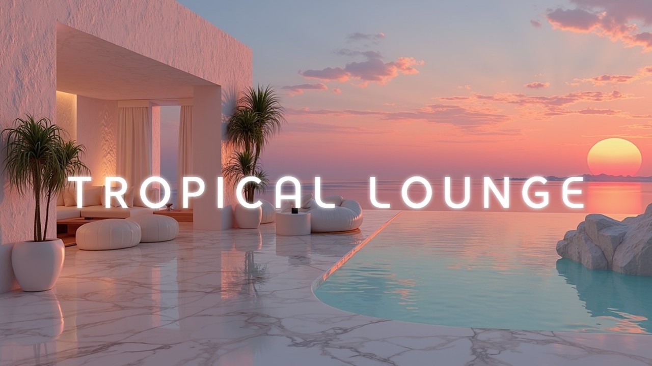 Luxury Chillout Lounge Ibiza Sunset | Tropical Deep House Music for Relaxation 🌴