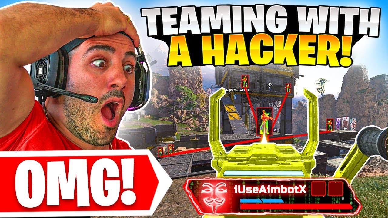 Teaming with HACKERS in Apex Legends! *BAD IDEA*