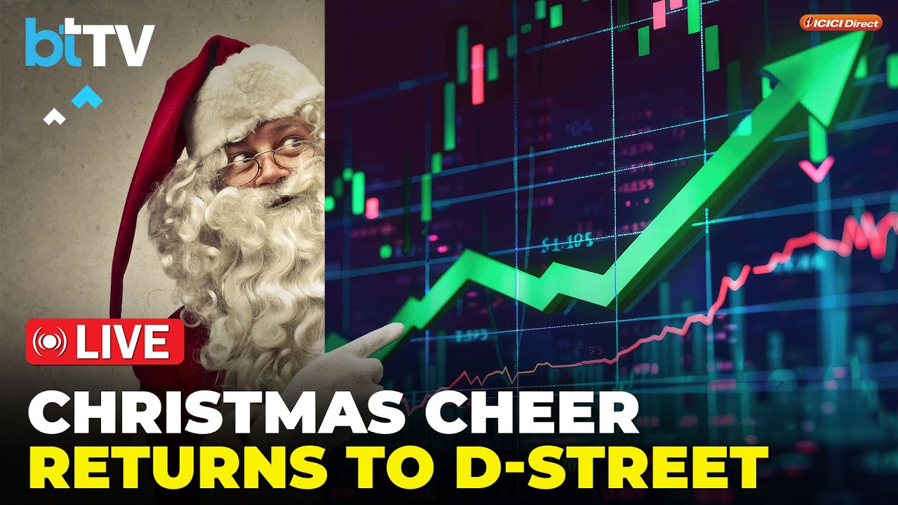 Santa Rally In Action: Nifty & Sensex Jump Ahead Of Christmas! Nifty&nbsp;Above&nbsp;23,700