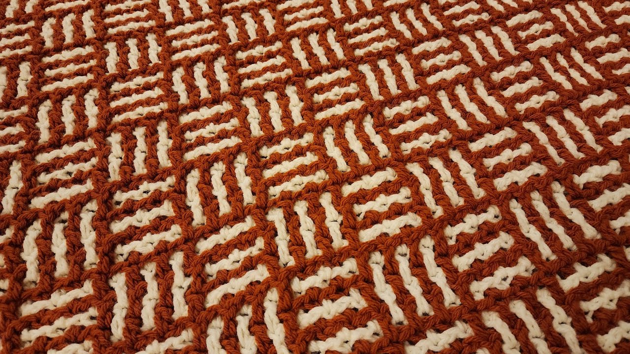 Part 1 - Parquet/Basketweave Stitch - Interlocking Crochet Tutorial!