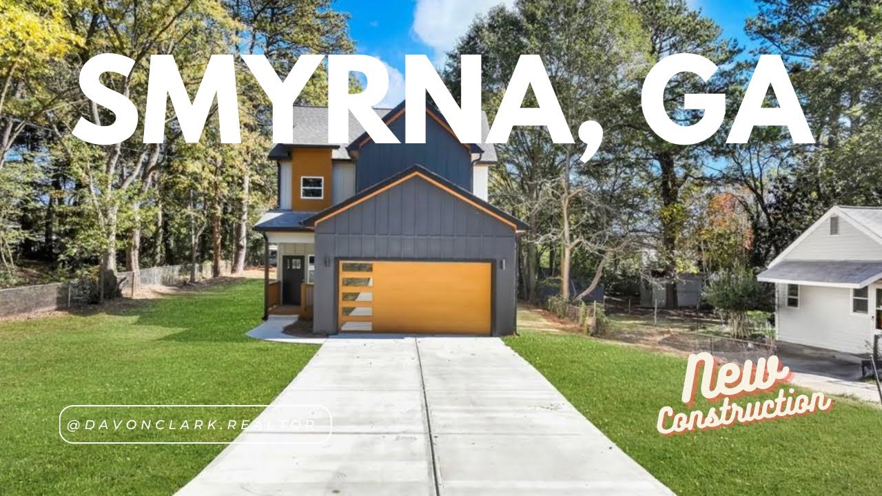 Tour This New Construction House in Smyrna, GA #realestate #atlanta #youtubecontent