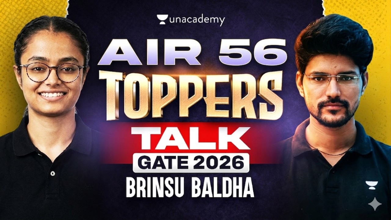 GATE 2026 Topper Interview | Chemical Engineering | Brinsu Baldha AIR 56