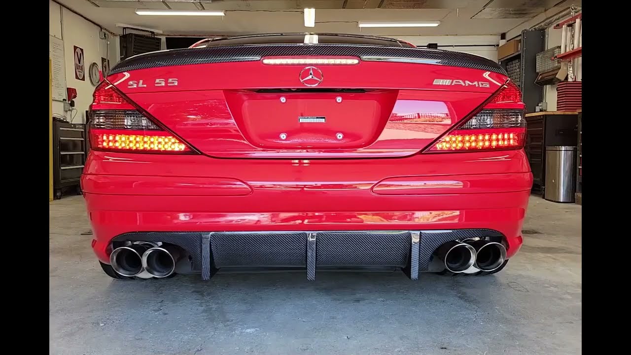SL55 AMG SOUND | FLYBYS | SUPERCHARGER WHINE!
