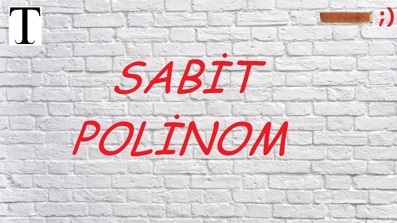 Sabit polinom
