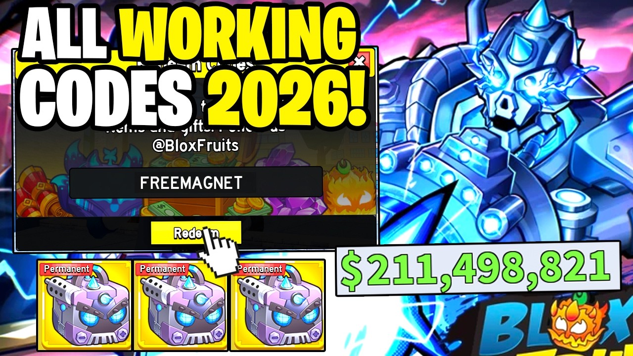 *2 CODES* ALL WORKING CODES FOR BLOX FRUITS IN 2026! ROBLOX BLOX FRUITS CODES