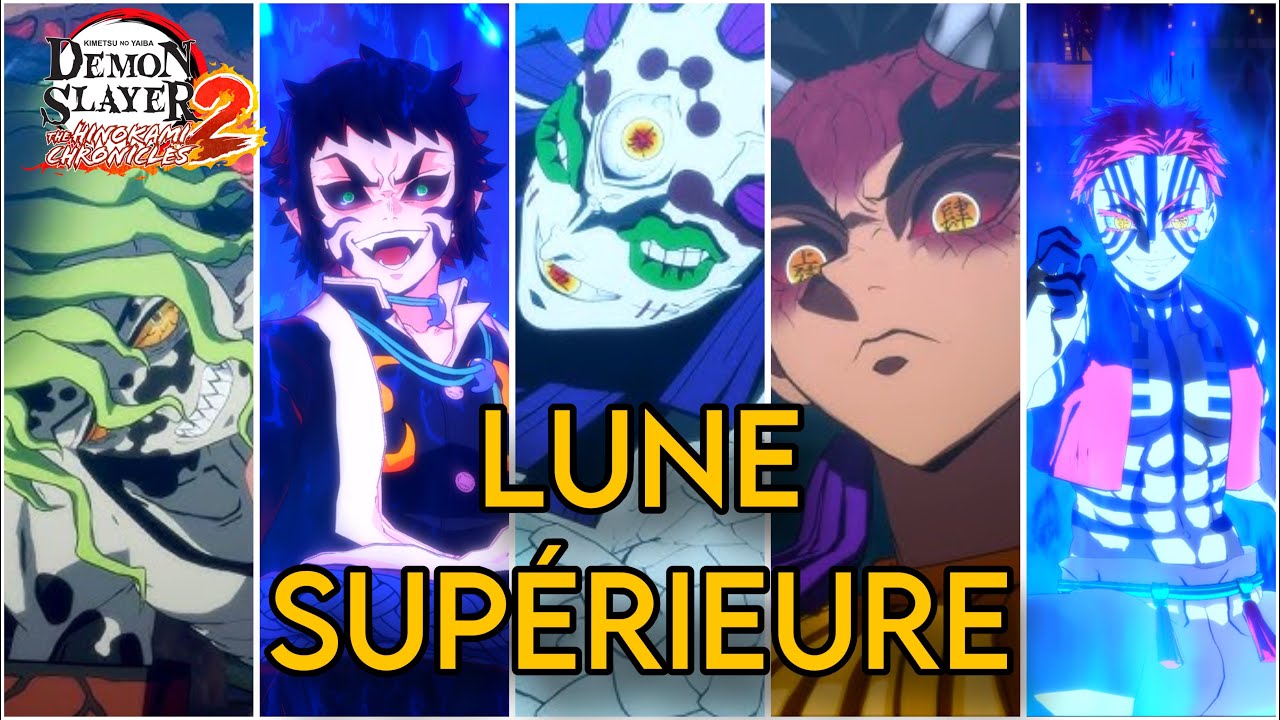GAGNER AVEC TOUT LES LUNE SUPÉRIEURS - DEMON SLAYER THE HINOKAMI CHRONICLES 2