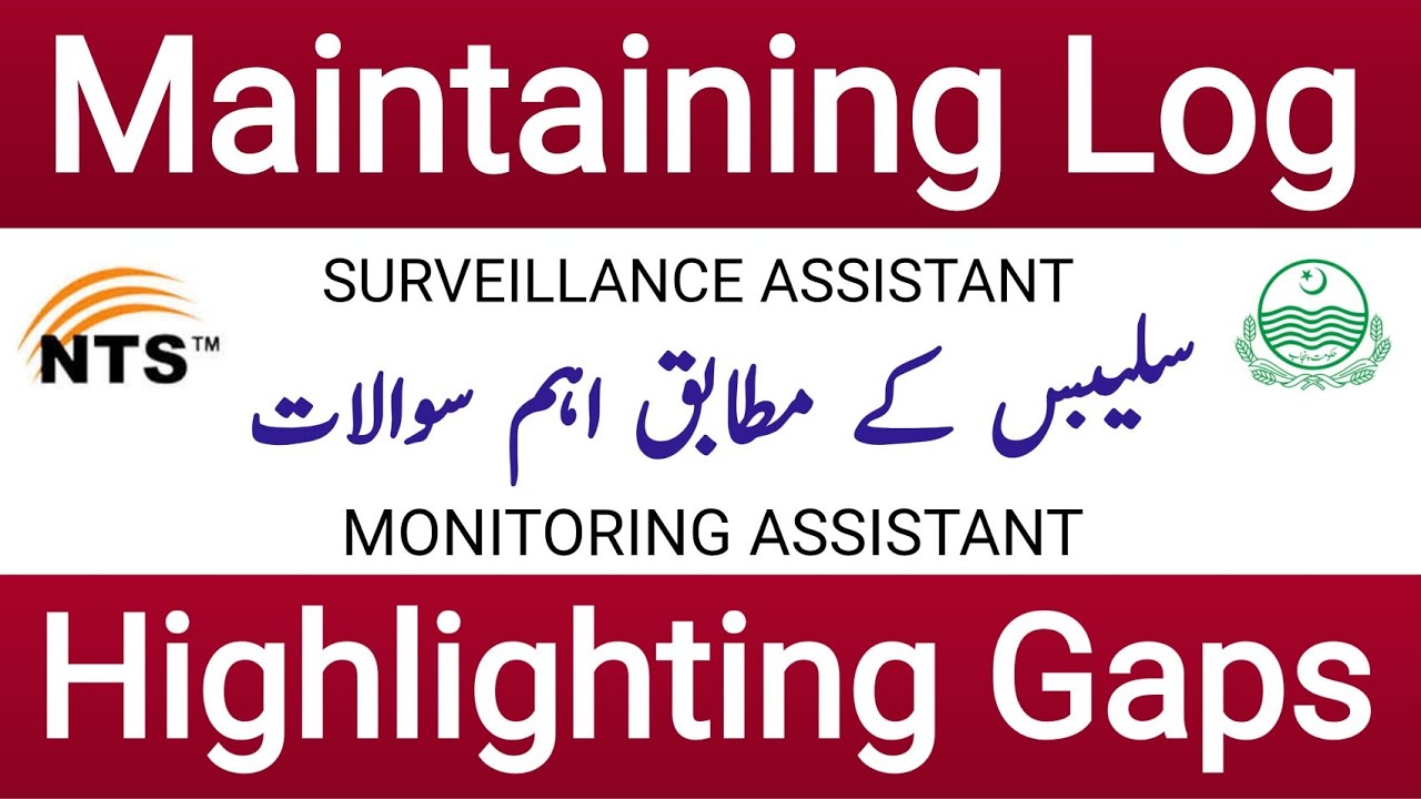 Maintaining Logs Most Repeated MCQS || Highlighting Gaps Important Questions || 