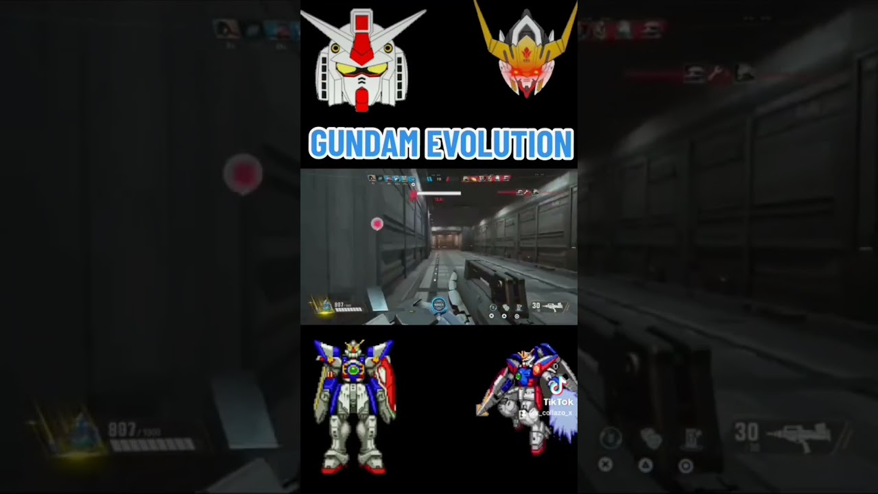 🤖 SUPER RACHA DE KILLS🤖 #youtubeshorts #gundamevolution #videogames #shooters #killstreak #follow