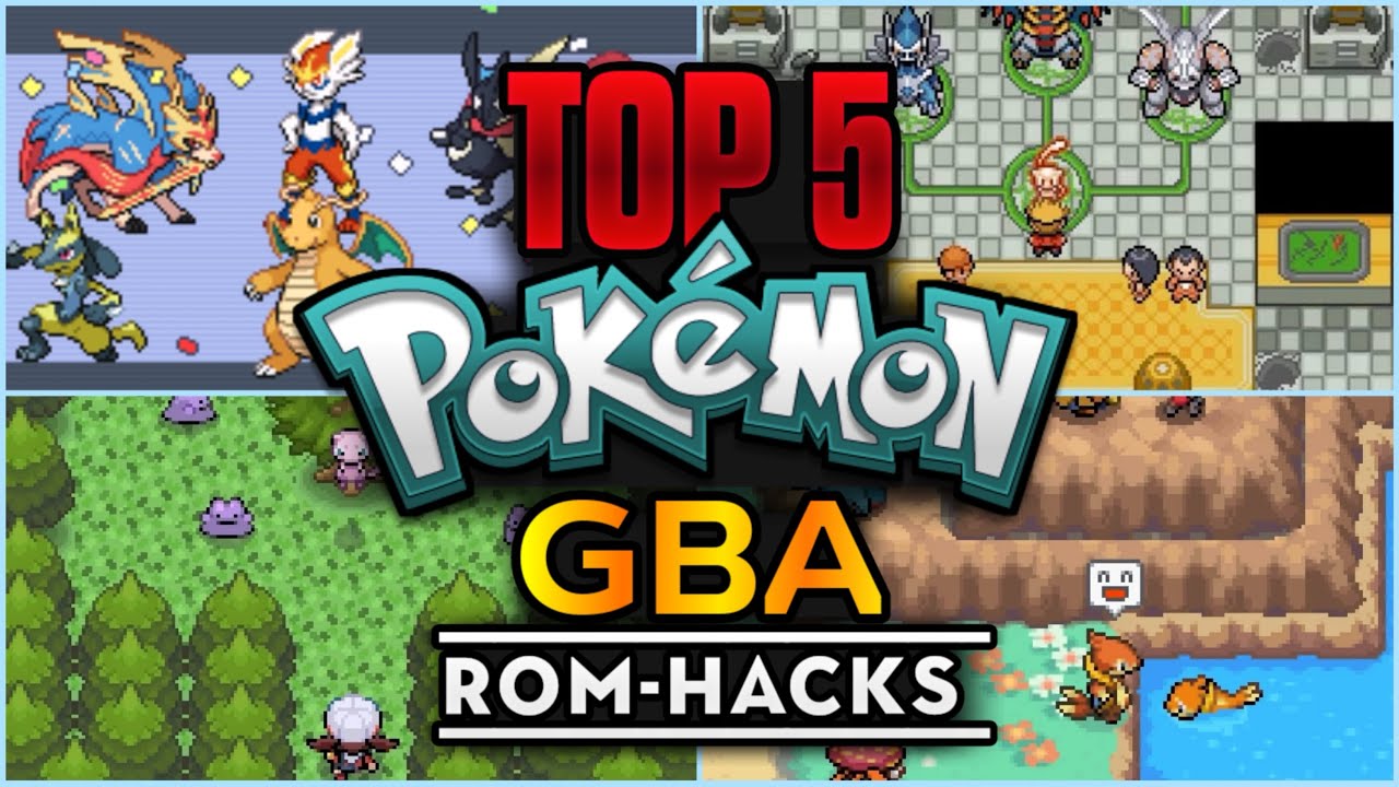 ТОП-5 хаков Pokemon GBA с несколькими регионами, Pkmn всех поколений, мегаэволюцией и многим друг...