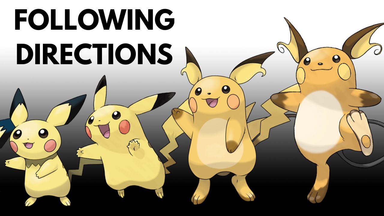 Pokemon Social Narrative - Following Directions | Safe Body