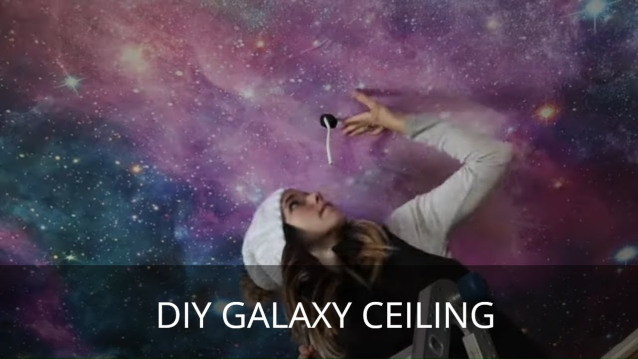 How to Make a Star Ceiling | Galaxy Ceiling and Glow-in-the-Dark Stars