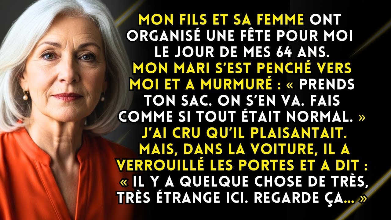 Mon fils préparait une fête pour moi quand mon mari a dit : « Quelque chose ne va pas. Regarde ça… »