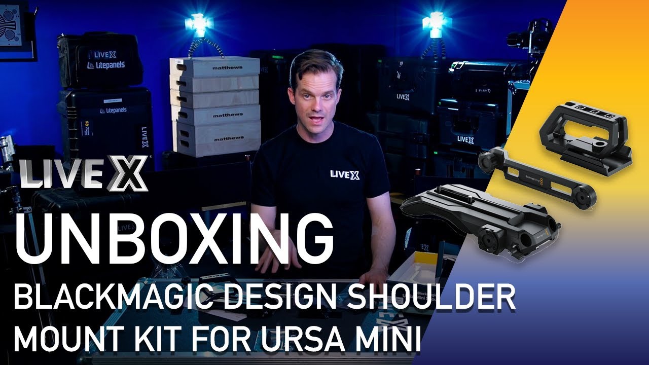 Unboxing: Blackmagic Design Shoulder-Mount Kit for URSA Mini