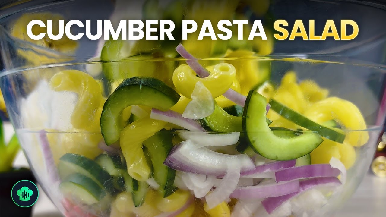 STOP Eating Unhealthy Salads and Try this HEALTHY Cucumber Pasta Salad Recipe