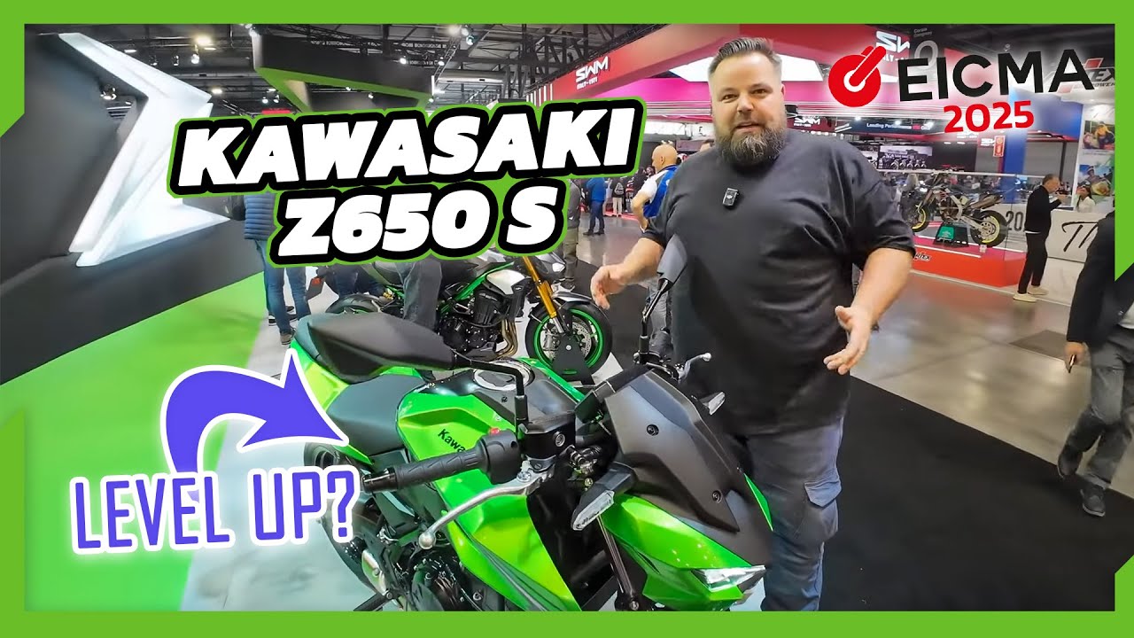 Z650 ist Geschichte! Die NEUE Z650 S (2026) mit TFT & KTRC | EICMA 2025