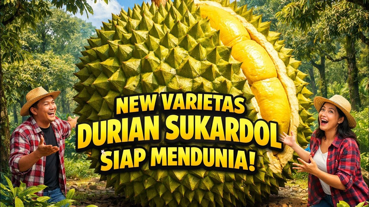 NEW VARIETAS DURIAN SUKARDOL🌍 SIAP MENDUNIA! 🌍