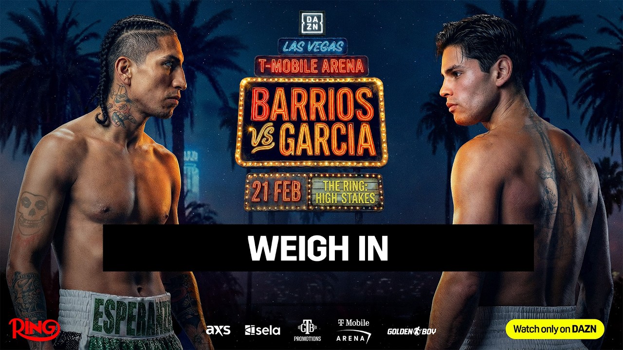 Mario “El Azteca” Barrios vs. “King” Ryan Garcia | Weigh In