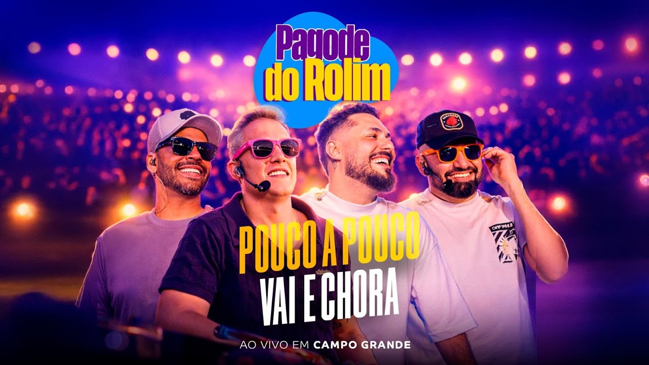 PAGODE DO ROLIM • Pouco a Pouco / Vai e Chora – Ao Vivo (Lançamento Oficial) SAMBA10