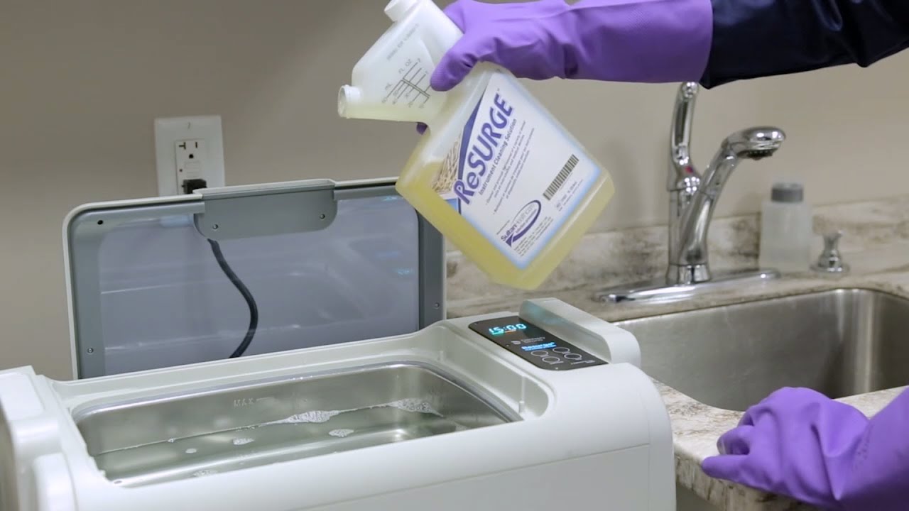 Resurge Ultrasonic Cleaner How To | Dentsply Sirona