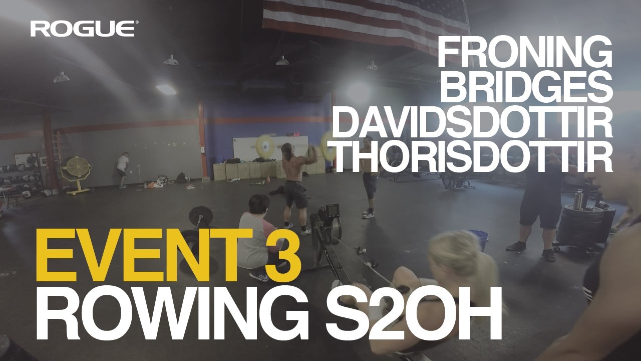 Event 3 - Rogue Team Black - Froning, Bridges, Davidsdottir, Thorisdottir
