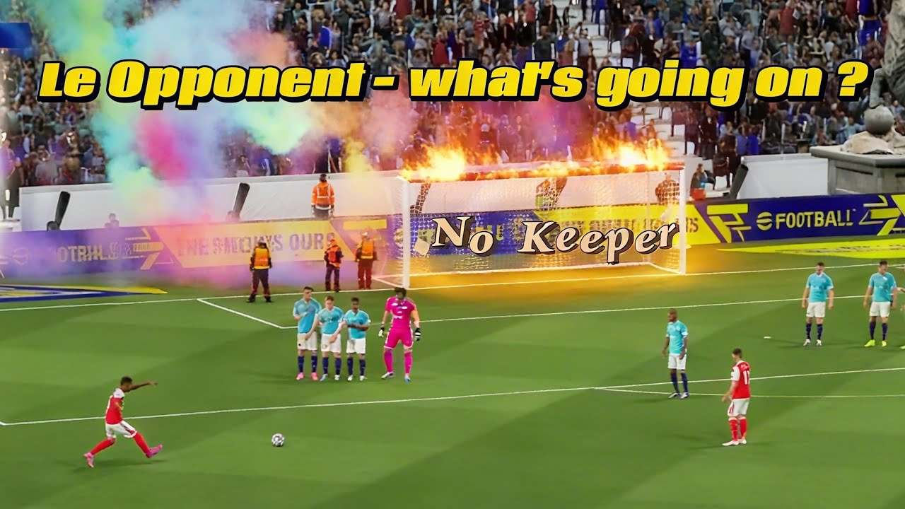 Le-Goal keeper ഇനി ഞാൻ Wall നിക്കാം- നീ പോയി Keeper നിൽക്ക്😵‍💫Peter Cech on🔥 Best ON  DIVISION ONE 🔥