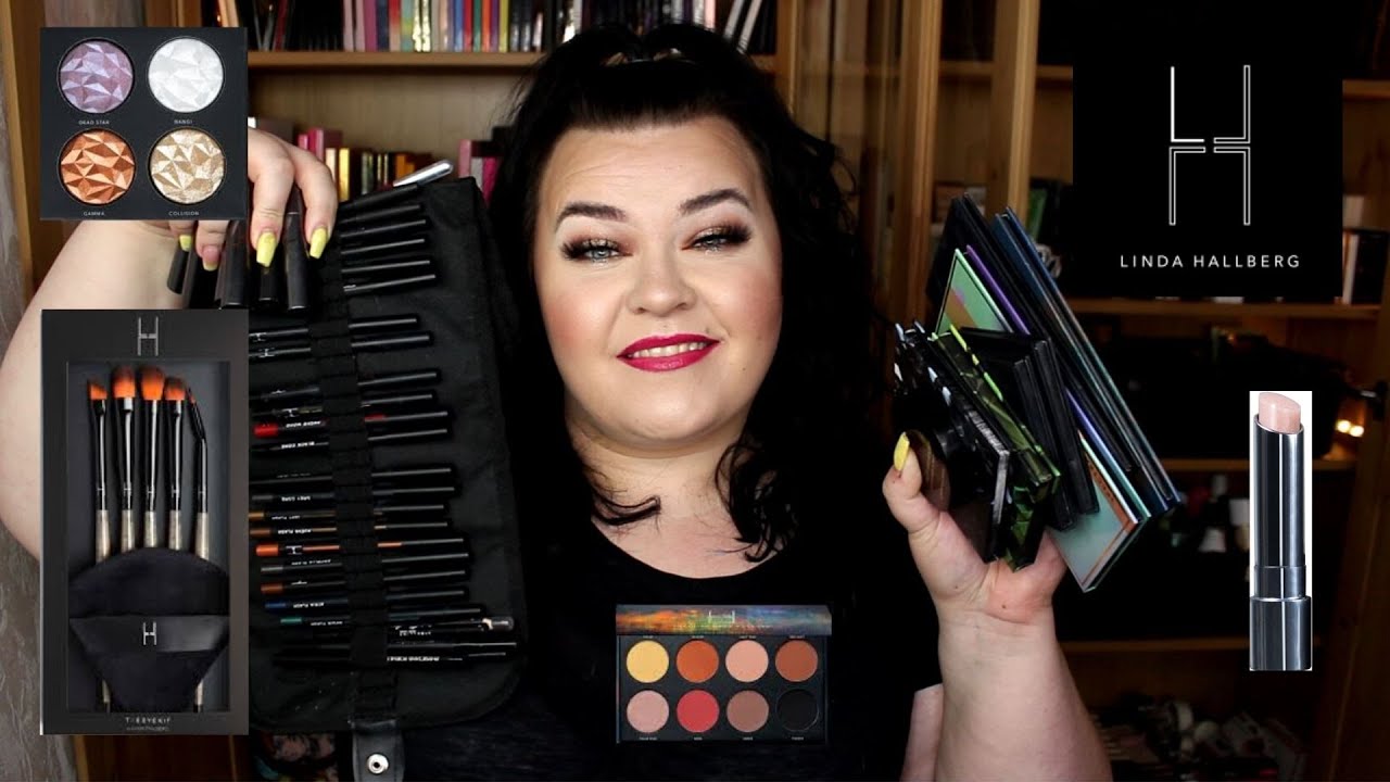 RECENSERAR ALLT JAG TESTAT FRÅN LINDA HALLBERG COSMETICS (Kicks har 30% rabatt!!!!!!!!!)