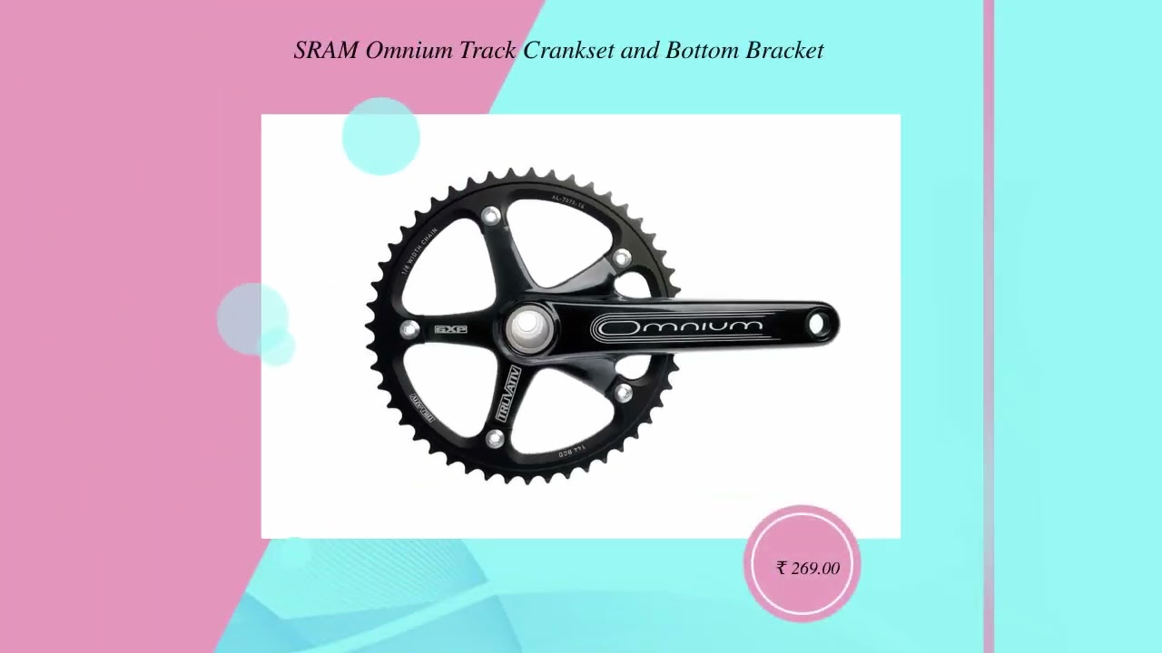 SRAM Omnium Track Crankset and Bottom Bracket