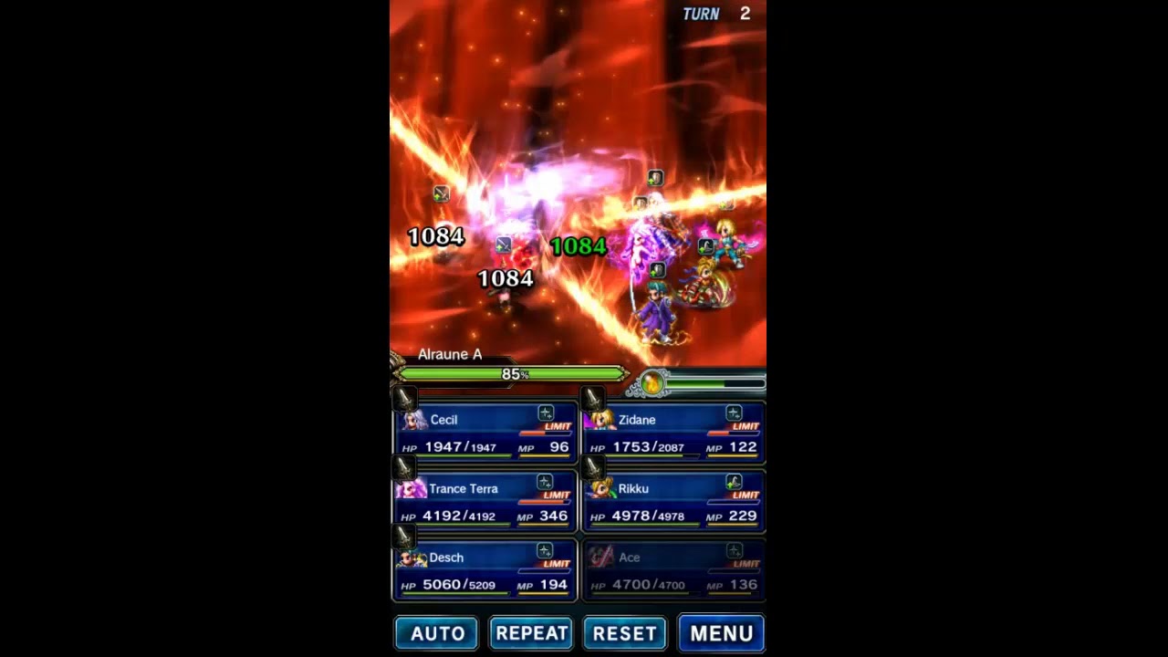 FFBE Limit Bursts - 6-star Queen (Divine Judgment)