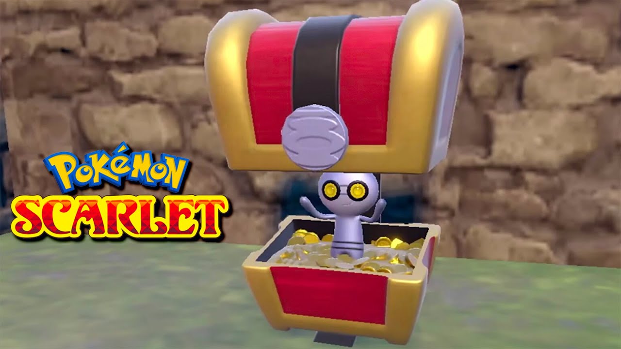 COMO CONSEGUIR A GIMMIGHOUL en POKÉMON ESCARLATA y POKÉMON PÚRPURA