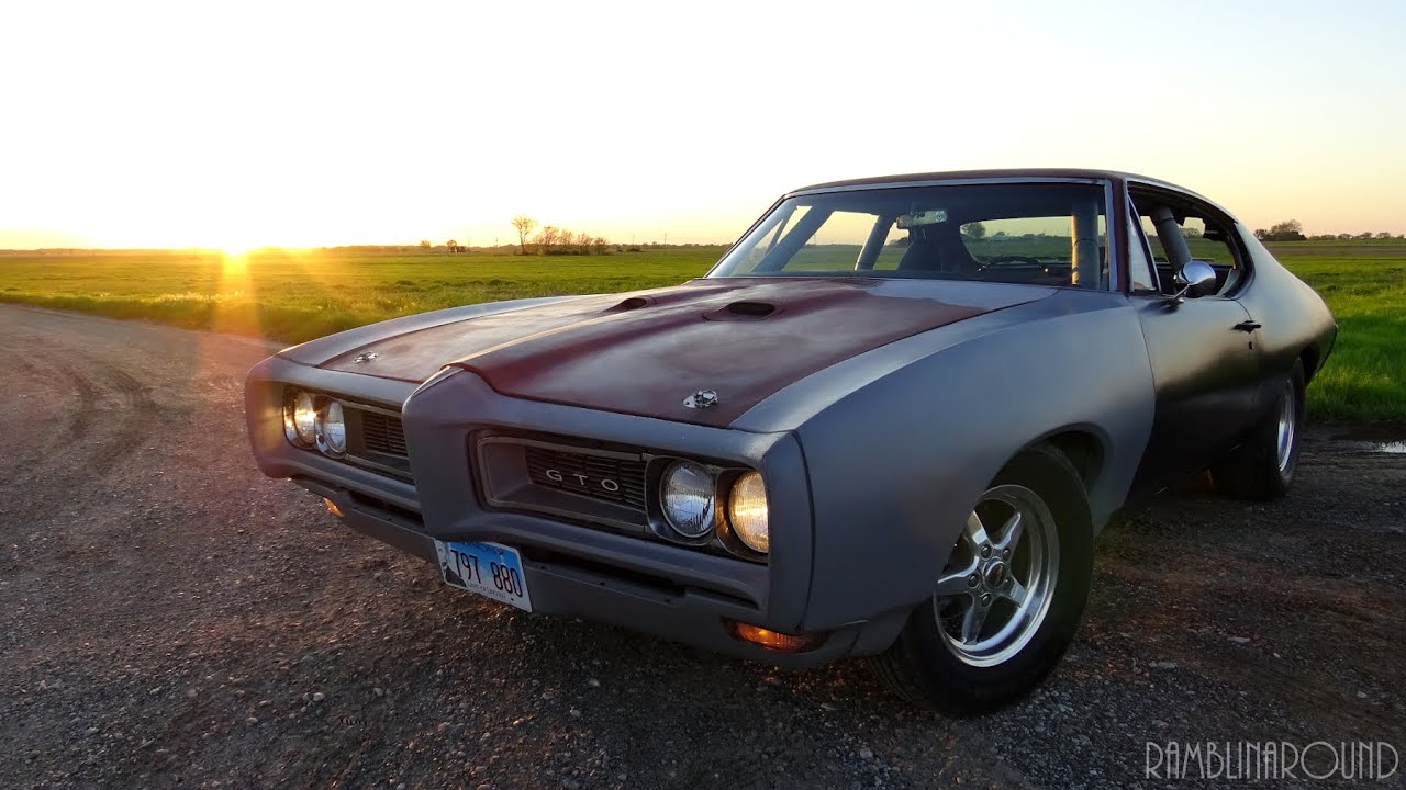 Overly Epic 1968 Pontiac GTO Project Car Video